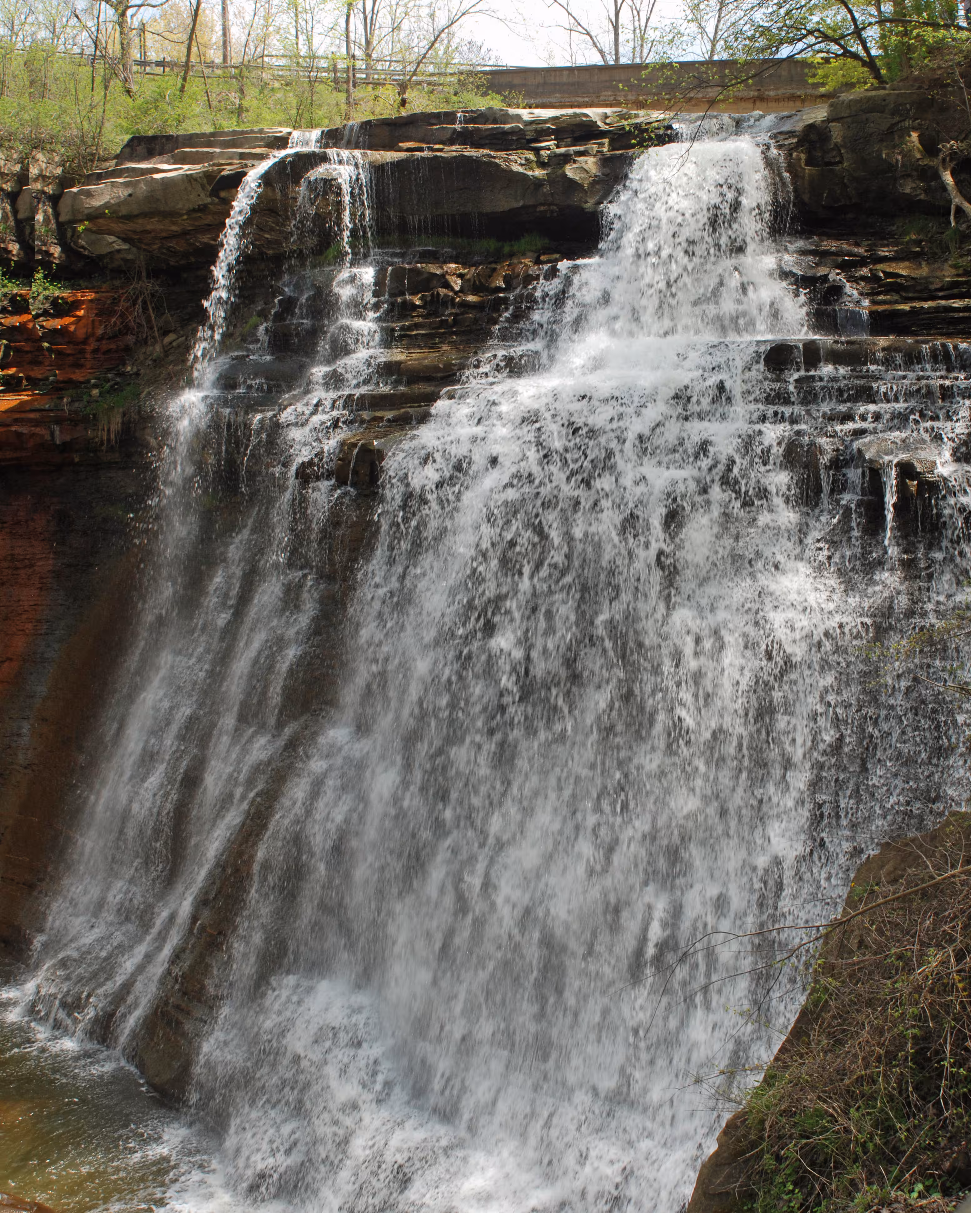 Brandywine Falls in Spring